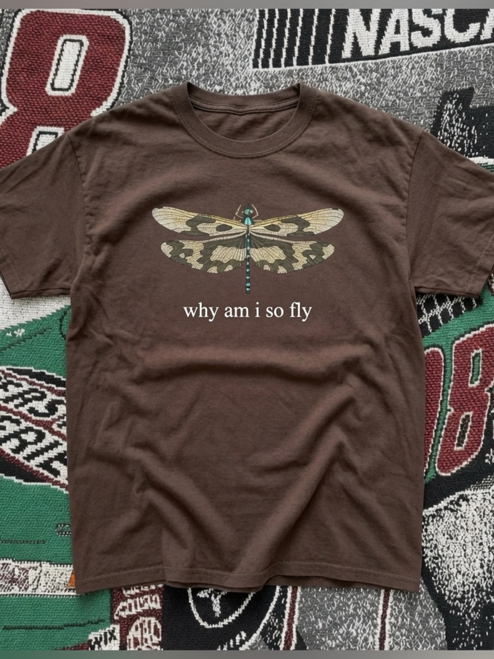 National Geo Why Am I So Fly Dragonfly Graphic T-Shirt